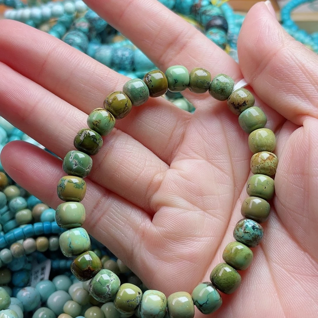 未镶嵌绿松石珠宝奇石