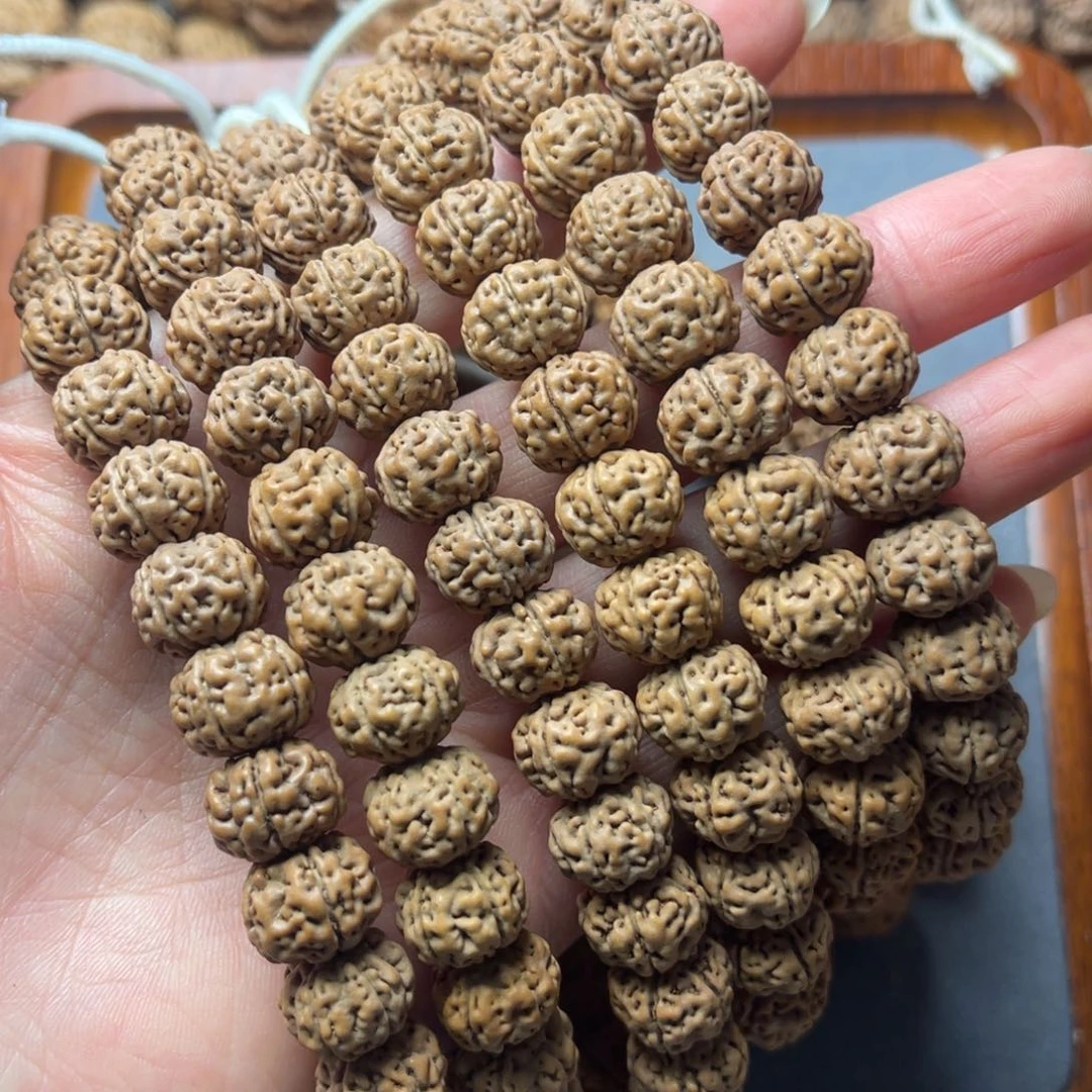 菩提籽类18号金刚菩提纯老树王手持1.2mm