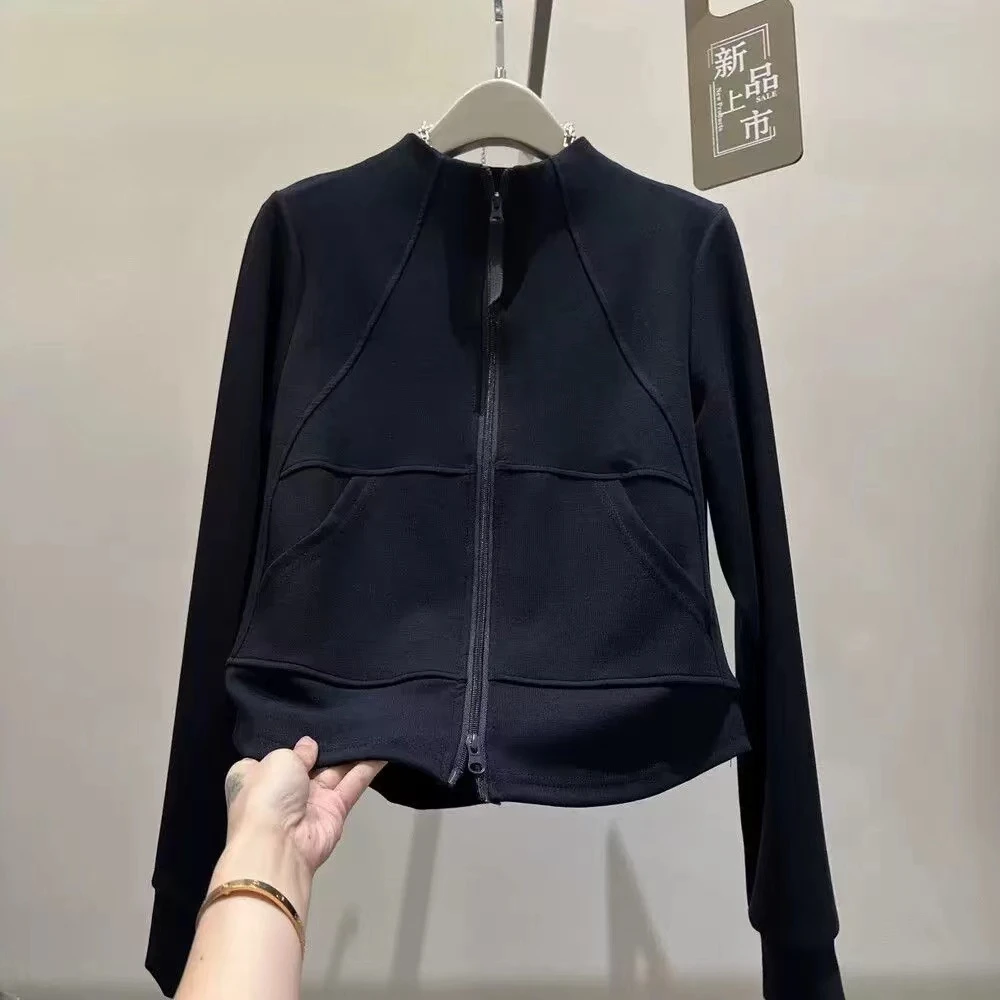 【娜姐家】A51#冬季保暖舒适全拉链立领暖绒小衫