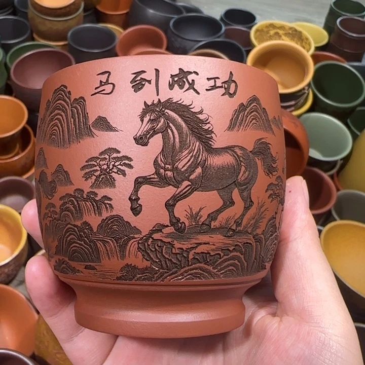 茶杯紫砂全手工紫砂