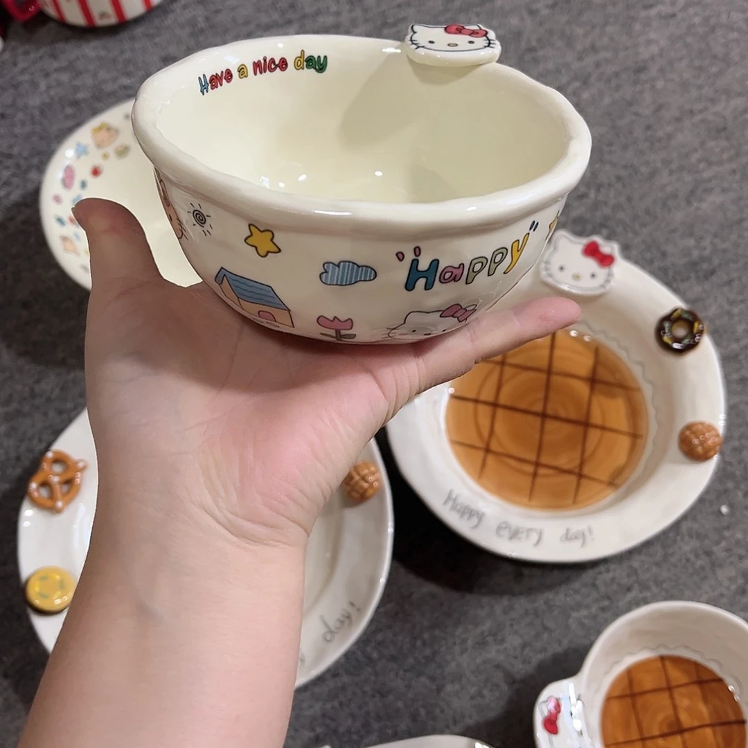 凯蒂猫陶瓷餐具系列5寸