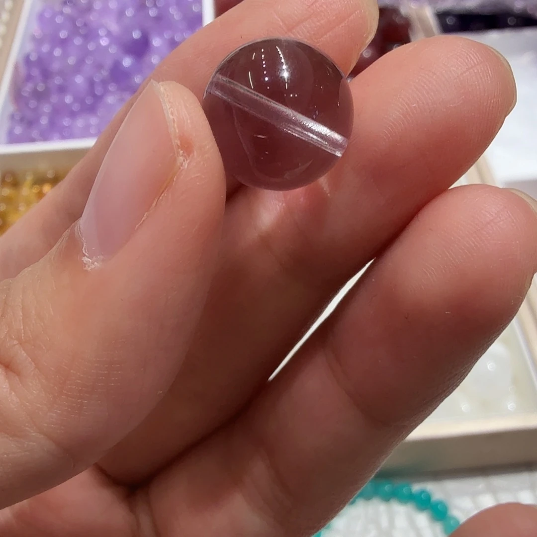 水晶未镶嵌手链玻利维亚紫水晶