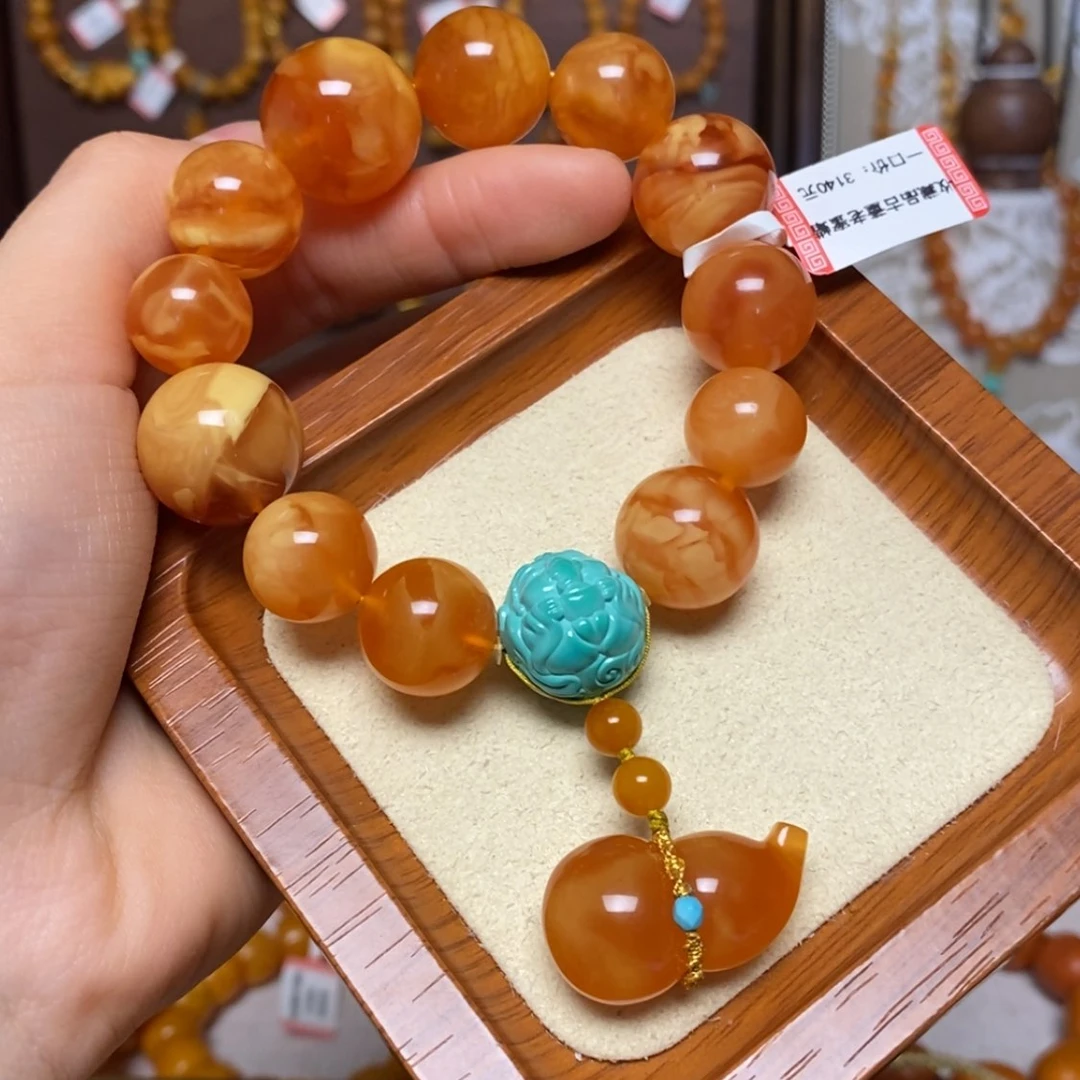 【闪购商品】手链蜜蜡未镶嵌手串