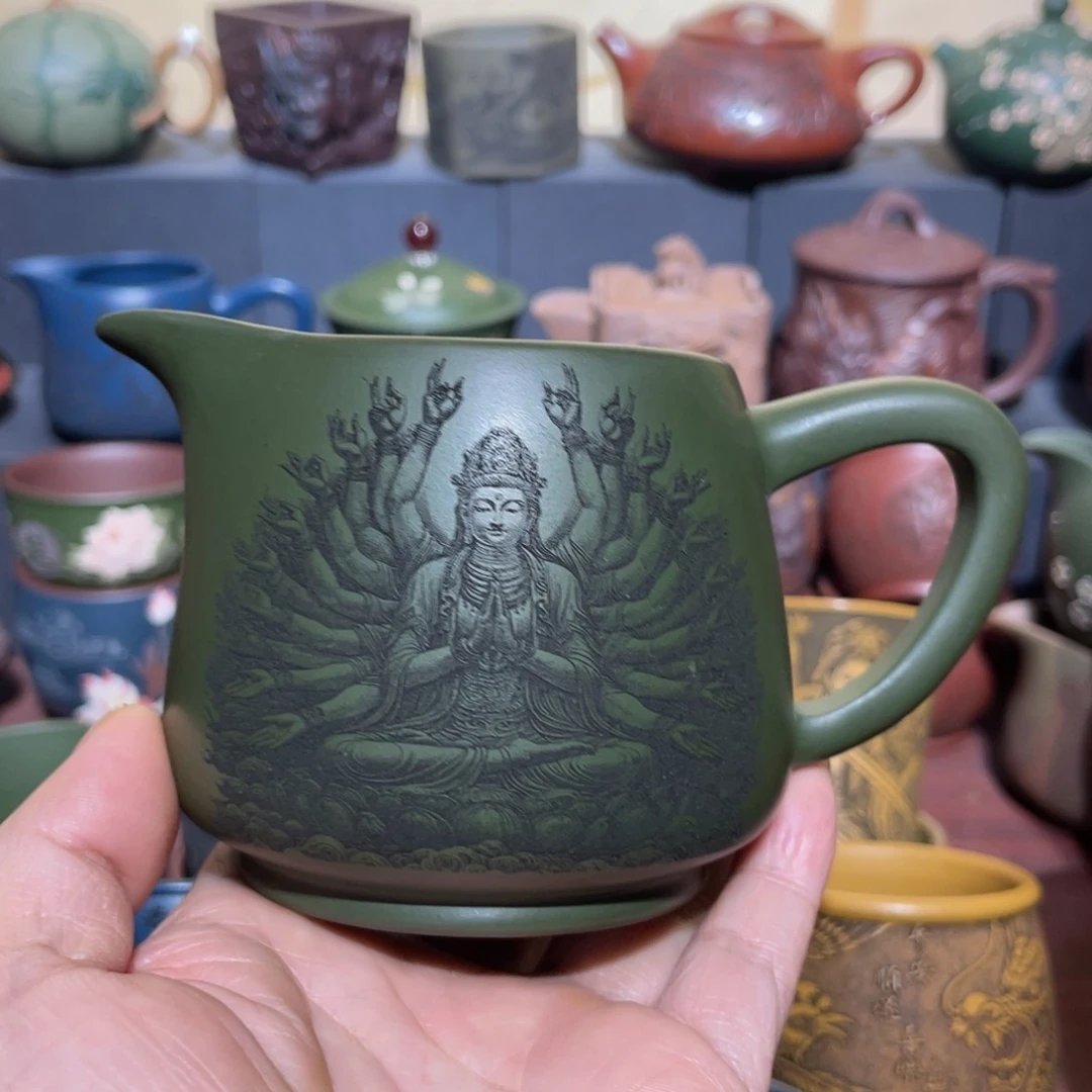 原矿紫砂手工主人杯