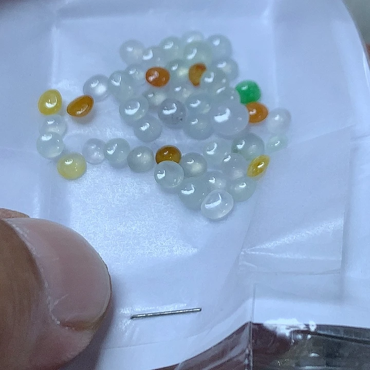 定制翡翠未镶嵌戒指