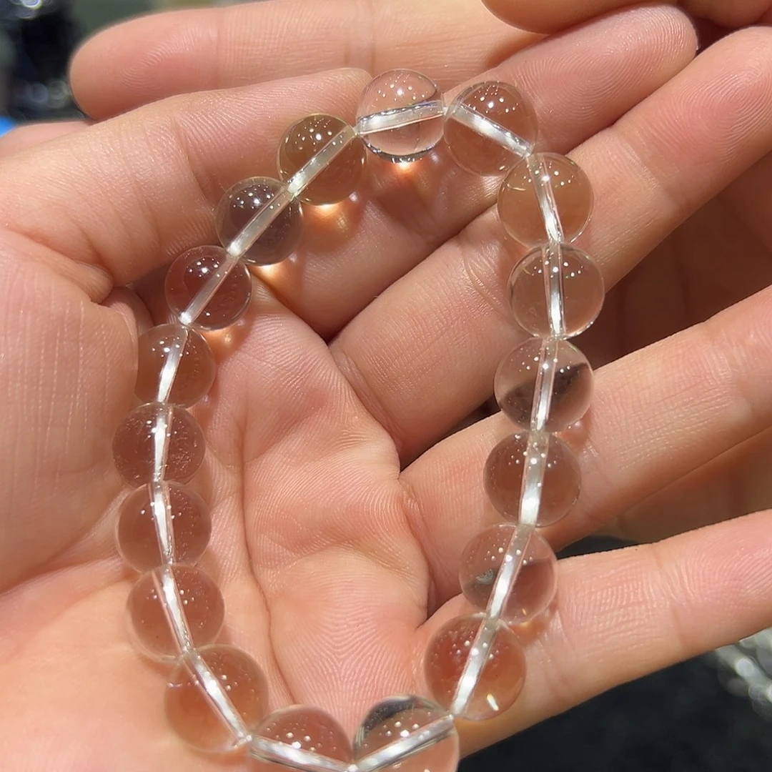 水晶未镶嵌手链天然水晶手串