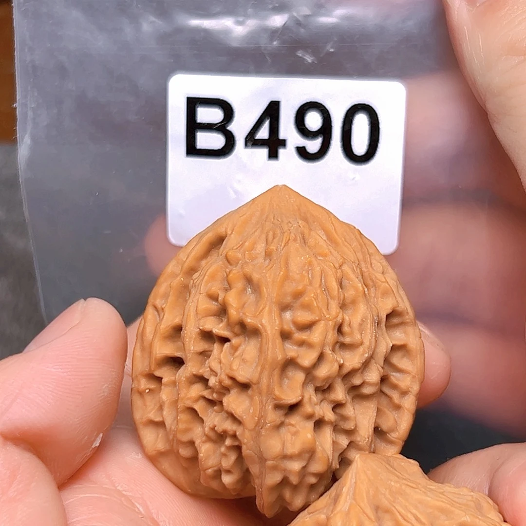 吊坠文玩核桃43➕鸡心