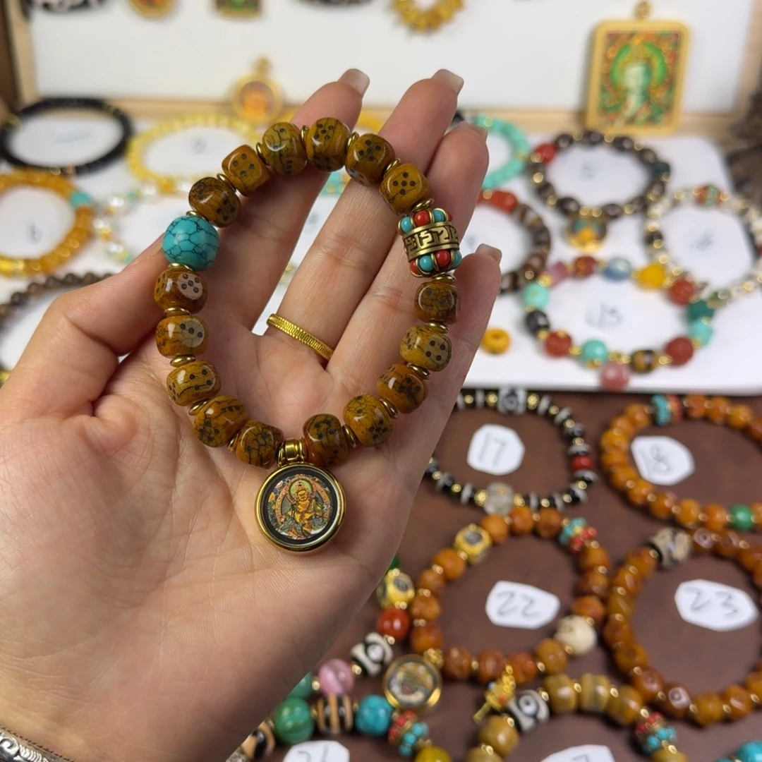 泥塑直播间手串珠子链接