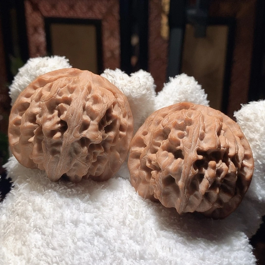 文玩核桃把件44.9苹果圆