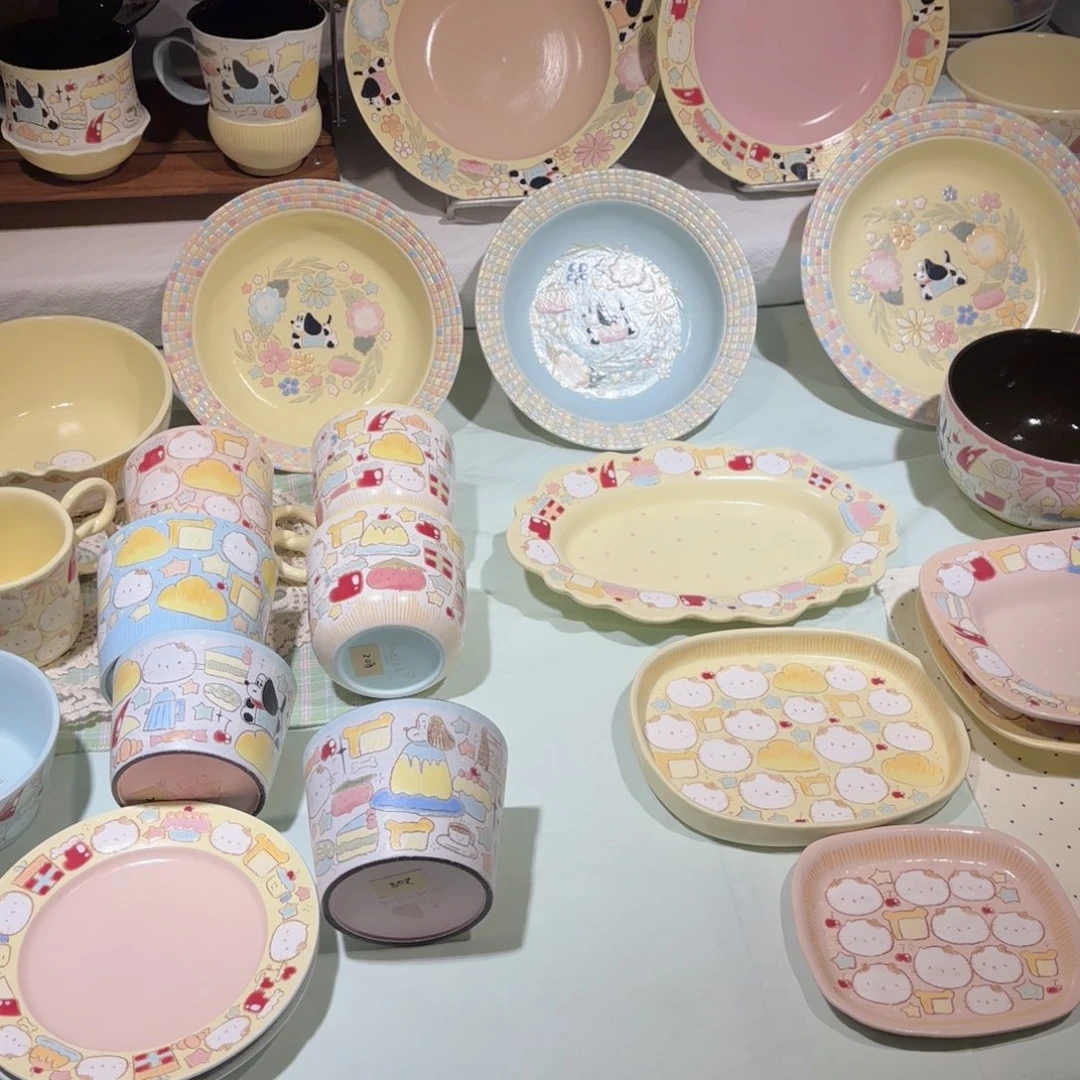 摆件陶可爱的杯杯