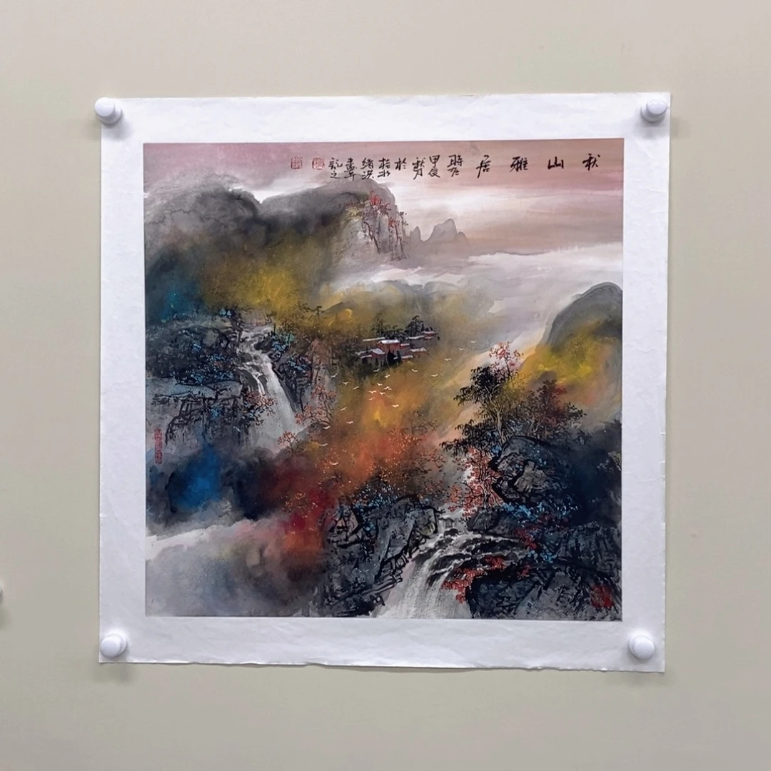 国画张绪洪四尺斗方精品佳作