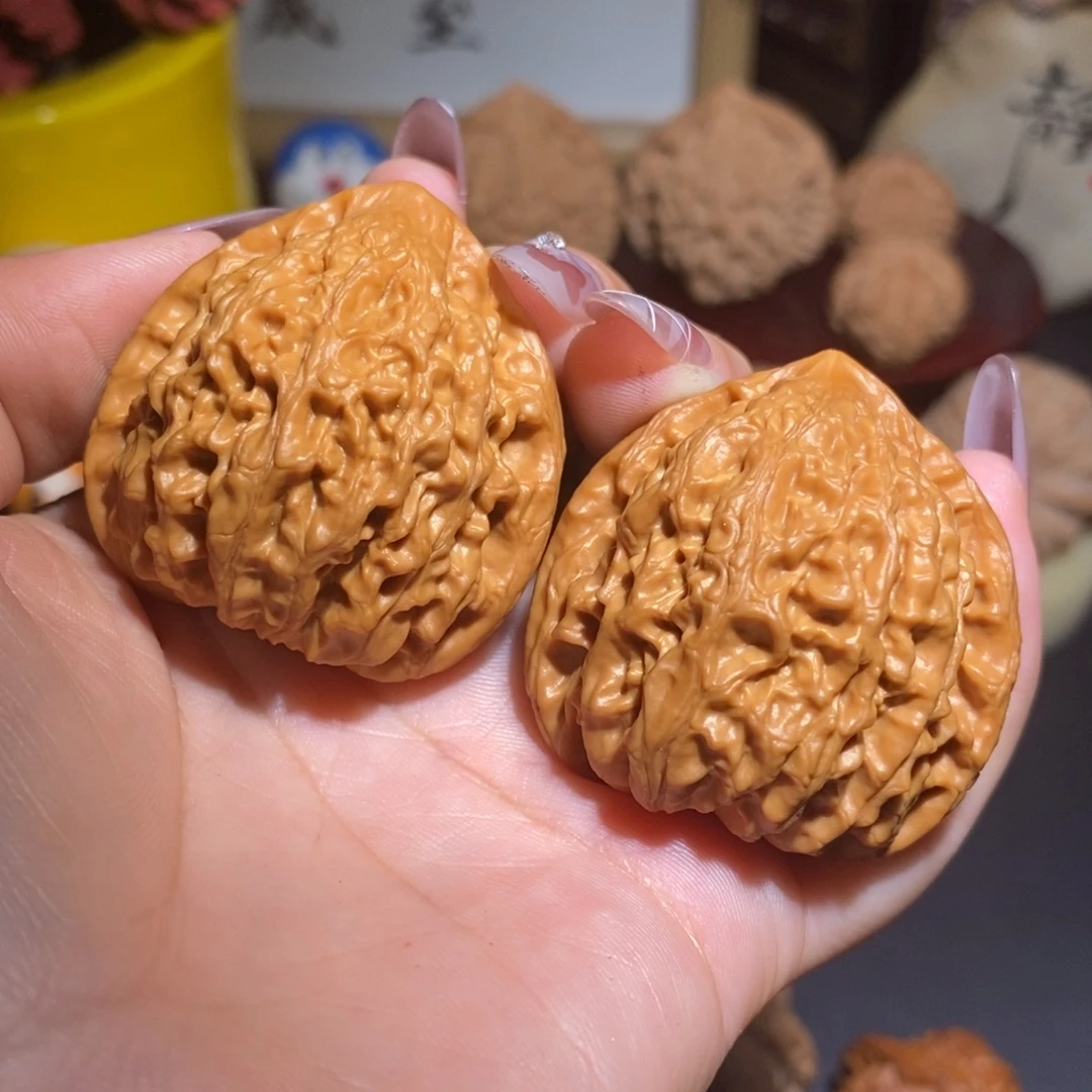 把件文玩核桃金牛39.5