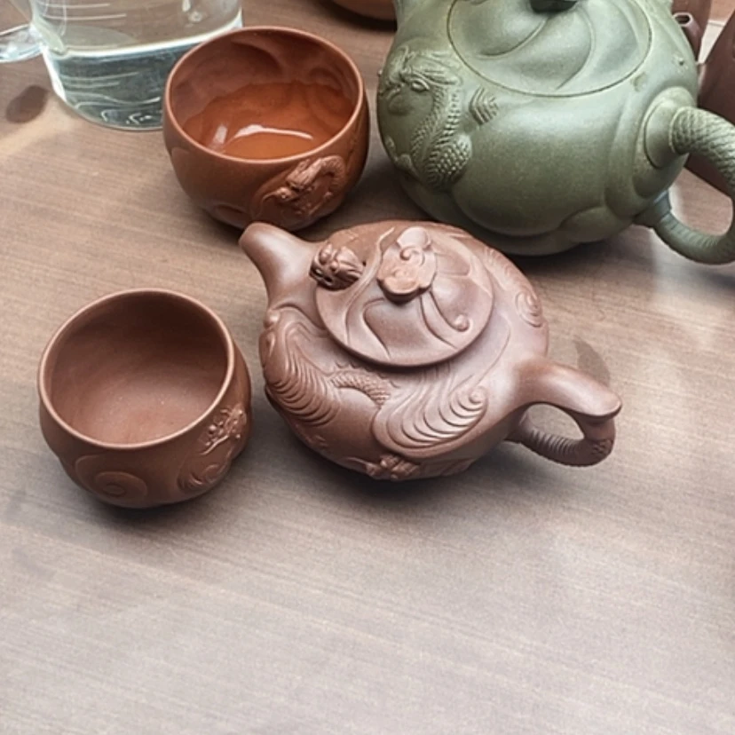 【闪购商品】茶壶底槽青5**6云龙200毫升