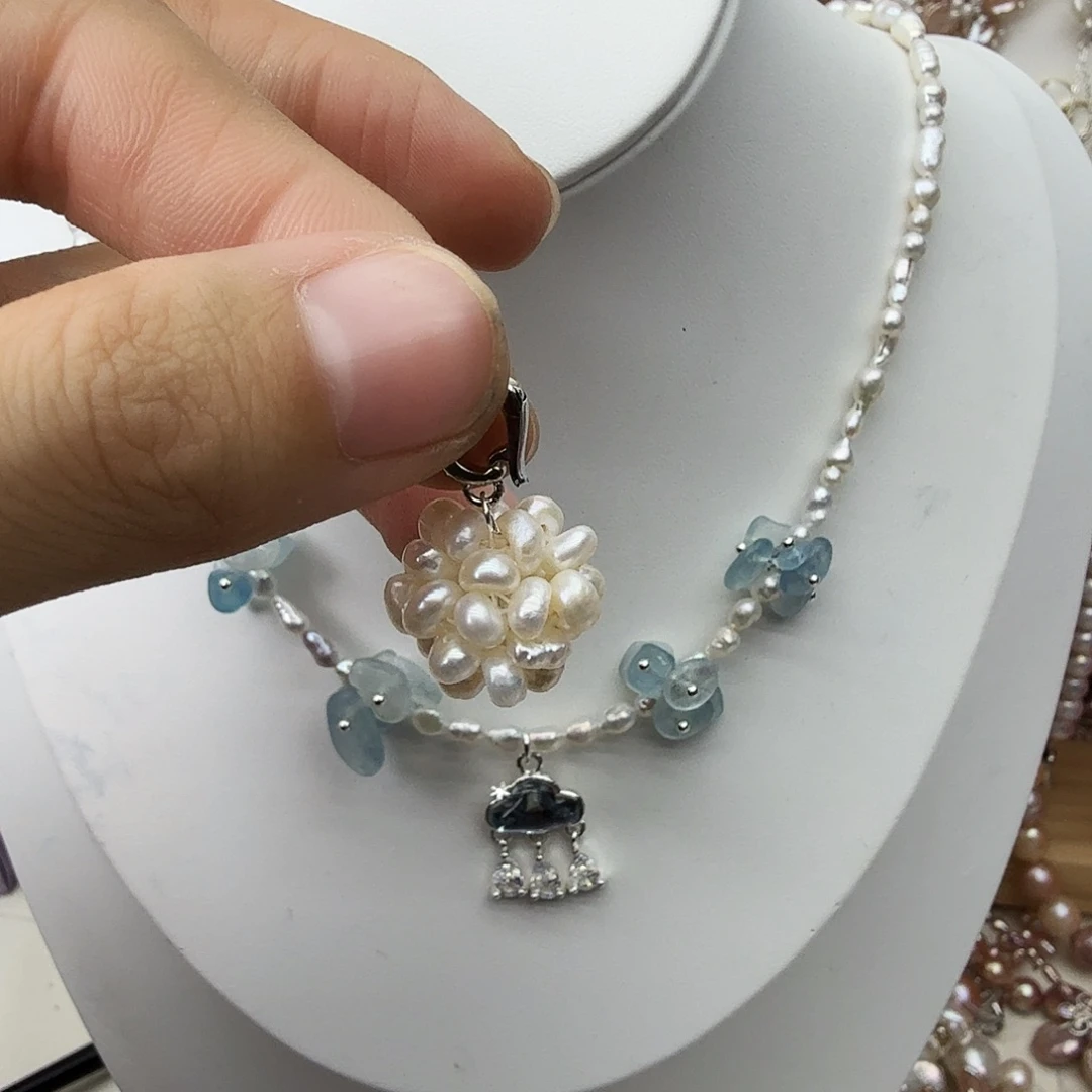 淡水珍珠未镶嵌颈饰