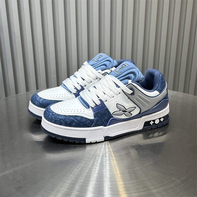 2025新款时尚百搭低帮男女板鞋潮流情侣老爹鞋增高厚底运动休闲鞋