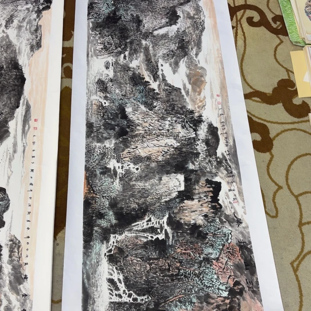 尽***之国画李希李欣主播