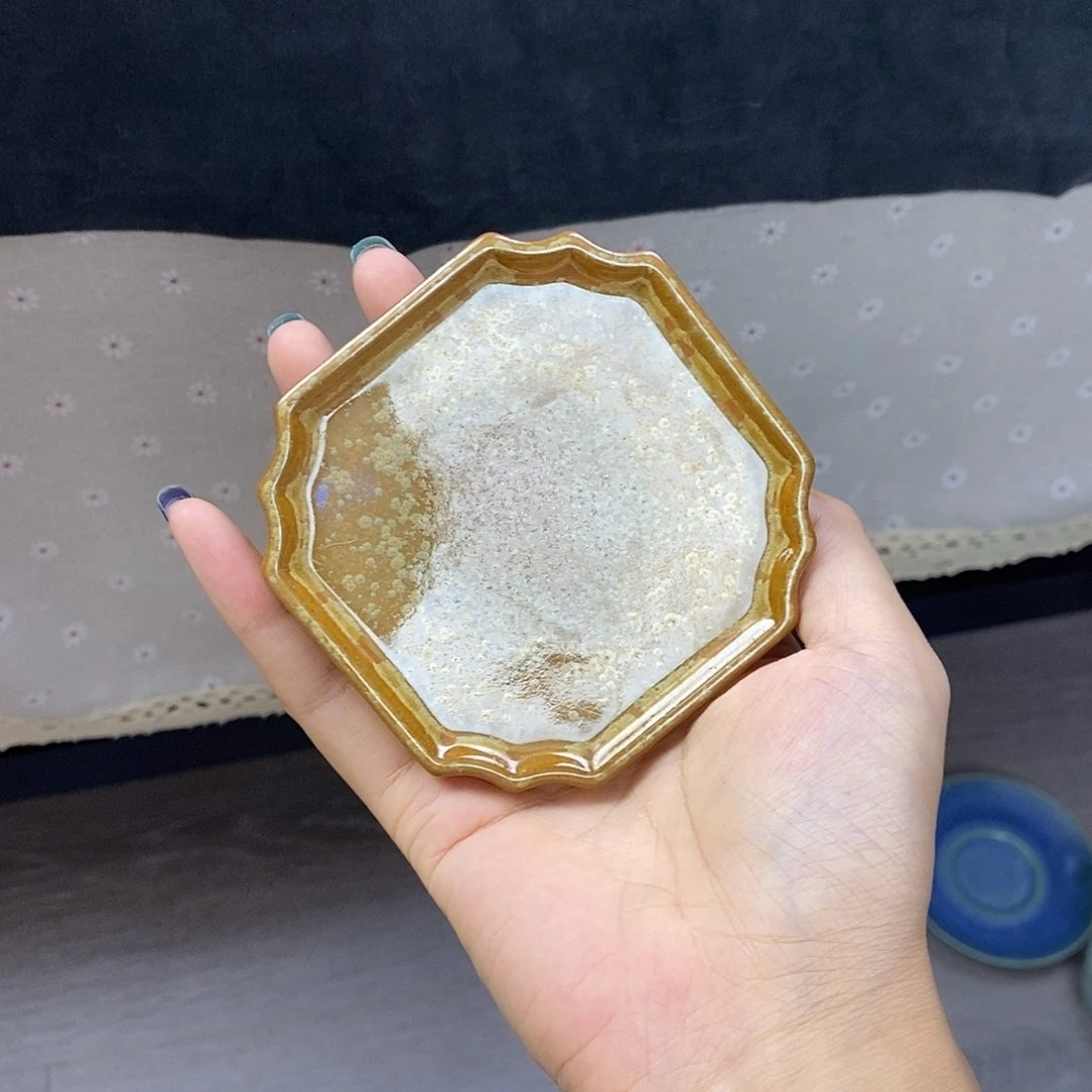 景德镇高温颜色釉杯垫