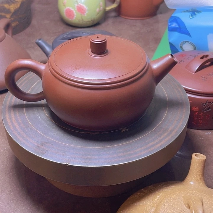紫砂茶壶处理一把