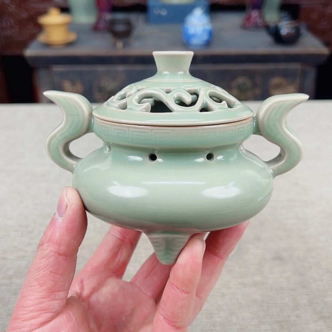 瓷片启*正能量陶瓷艺术品