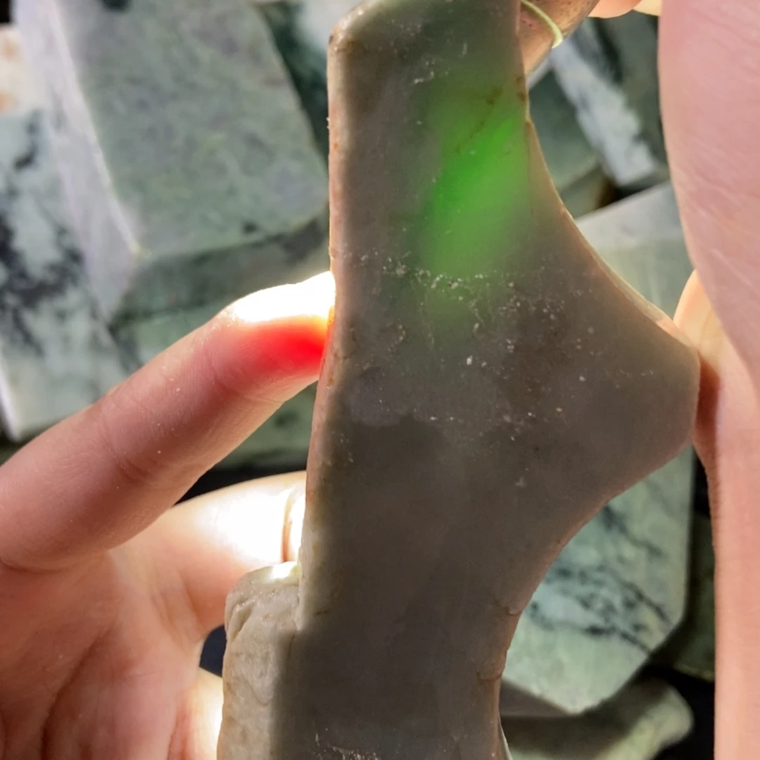 翡翠未镶嵌挂件天然翡翠