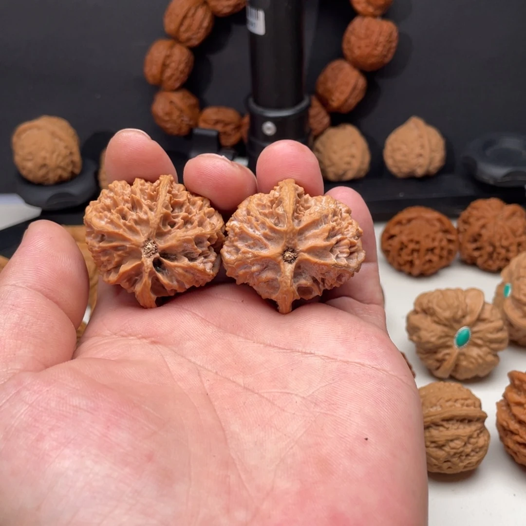 把件文玩核桃张*宝苹果暴毙