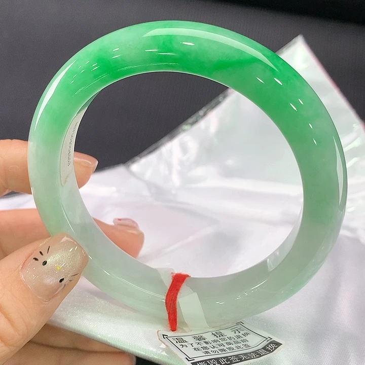 未镶嵌手镯翡翠正圈59