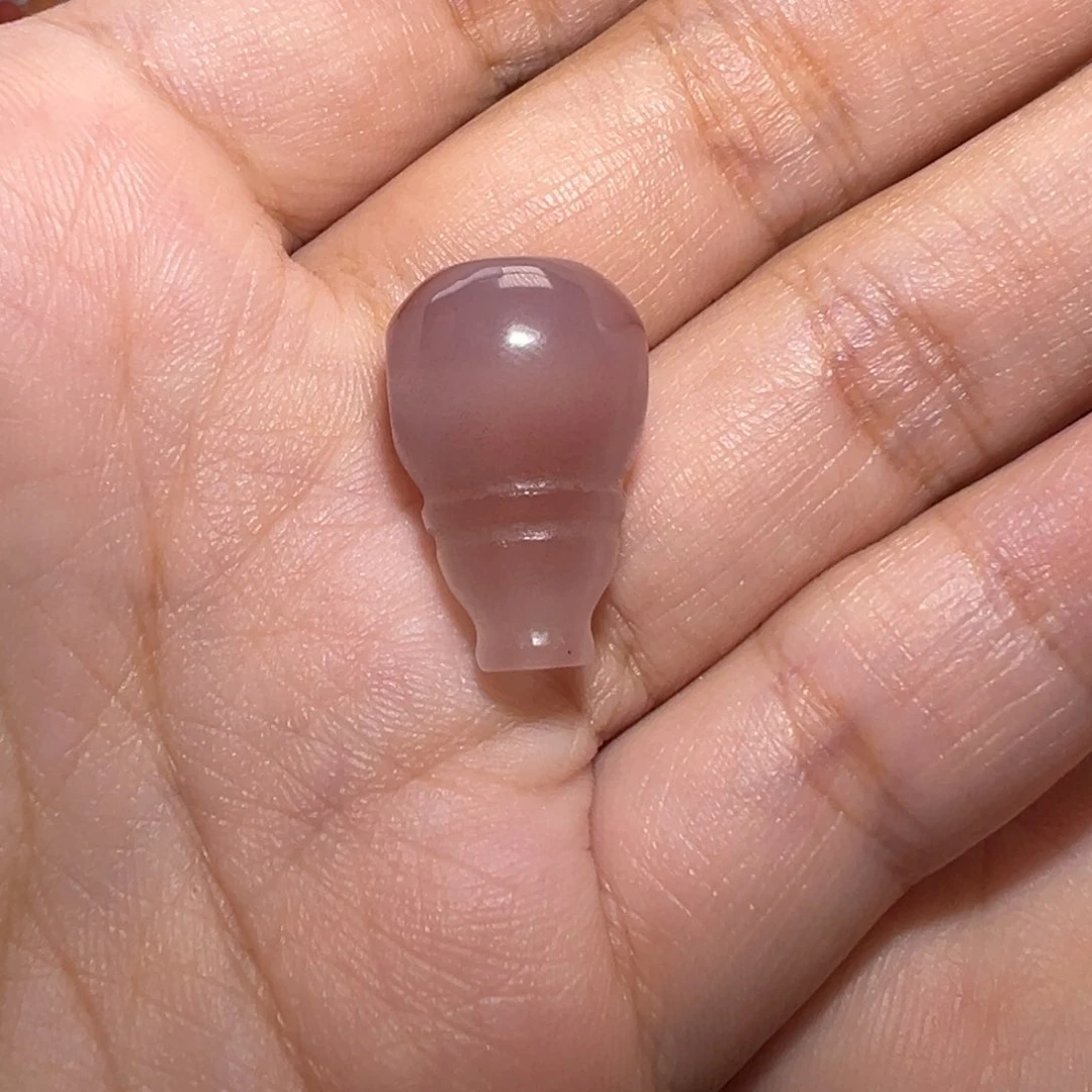 南红玛瑙珠宝奇石未镶嵌丁**哥三通