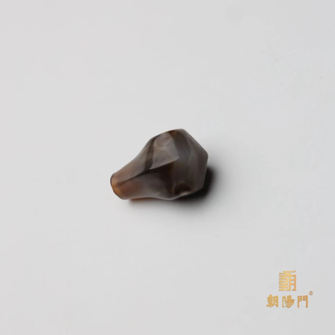 【D9632】天珠玛瑙珠改一体式三通对孔11mm左右多样性发其一