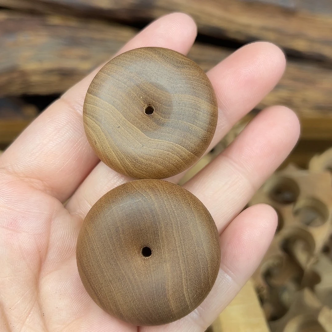 檀香木迈索尔正区老山檀平安扣