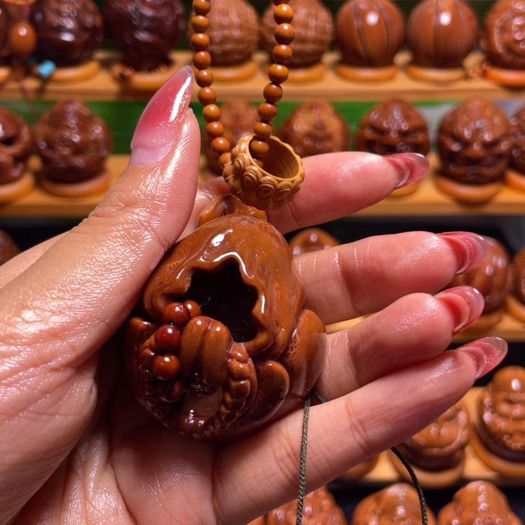 虎***天橄榄核手串/手链橄榄核