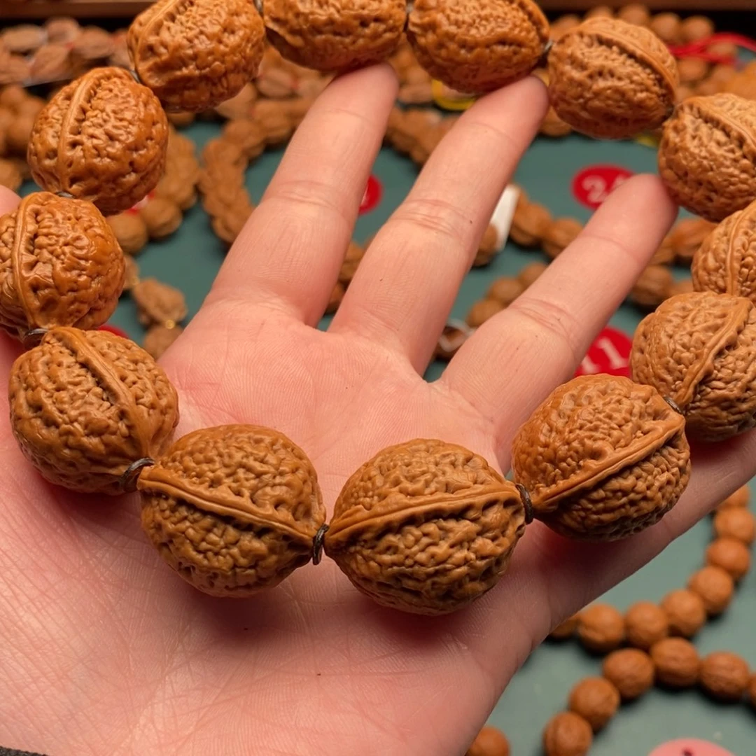 文玩核桃手串22尺寸一道筋