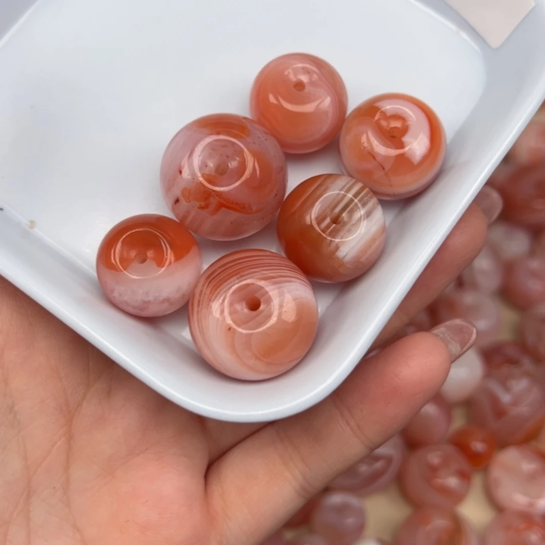 熙****南红玛瑙未镶嵌吊坠(不含链)