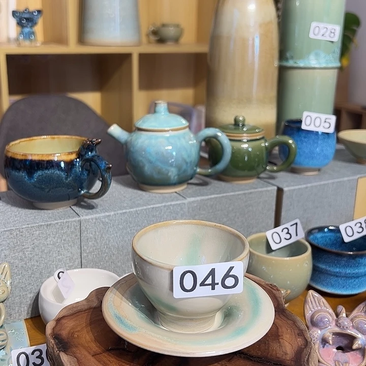 华心陶艺华宁陶茶杯