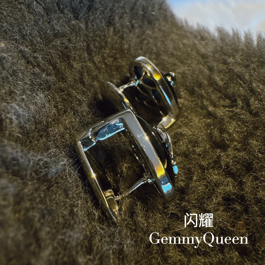 铜合金珐琅耳饰 闪耀GemmyQueen耳环GQ01436