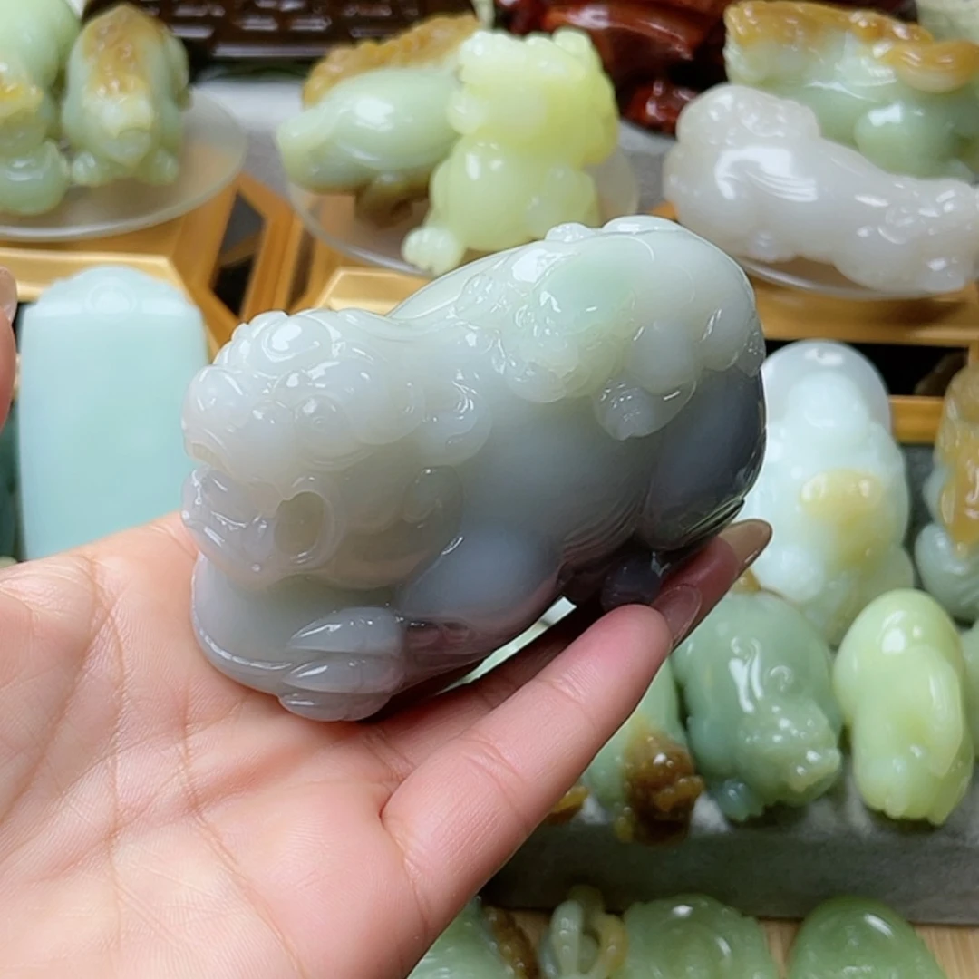 【闪购商品】未镶嵌和田玉挂件麦*