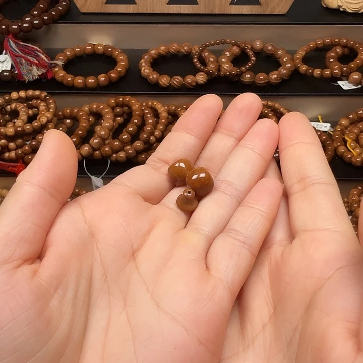 醉***尘库克手串库克菩提10*11三通佛帽