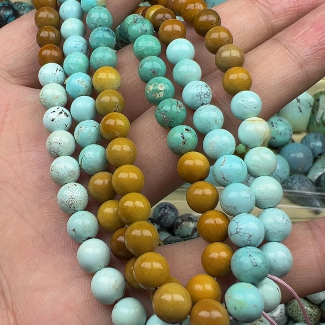 绿松石未镶嵌配饰卡6.5