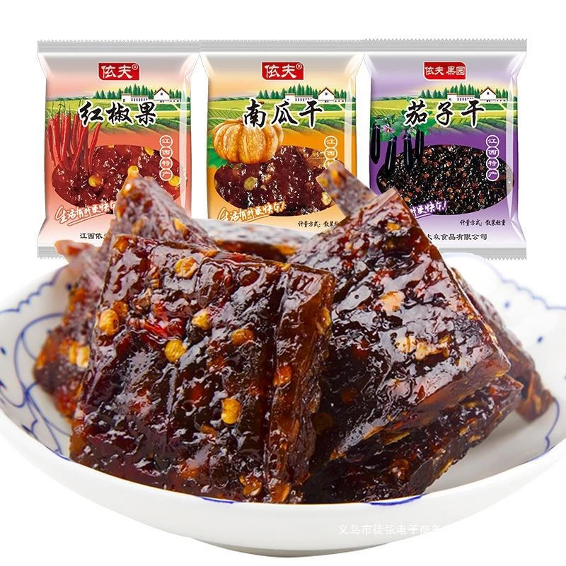 江西南瓜干茄子干特产零食干辣椒独立小包香辣即食解馋网红小零食