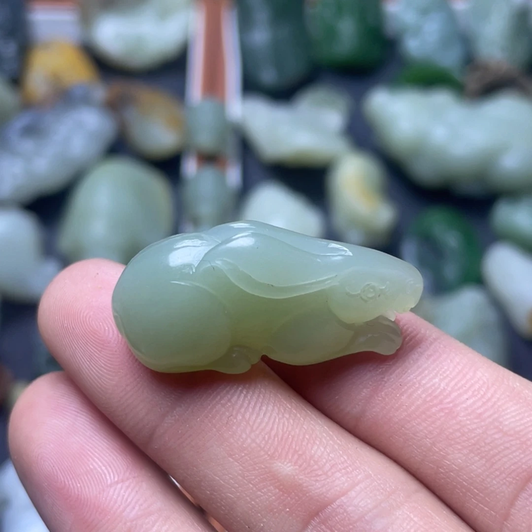 吊坠(不含链)未镶嵌和田玉