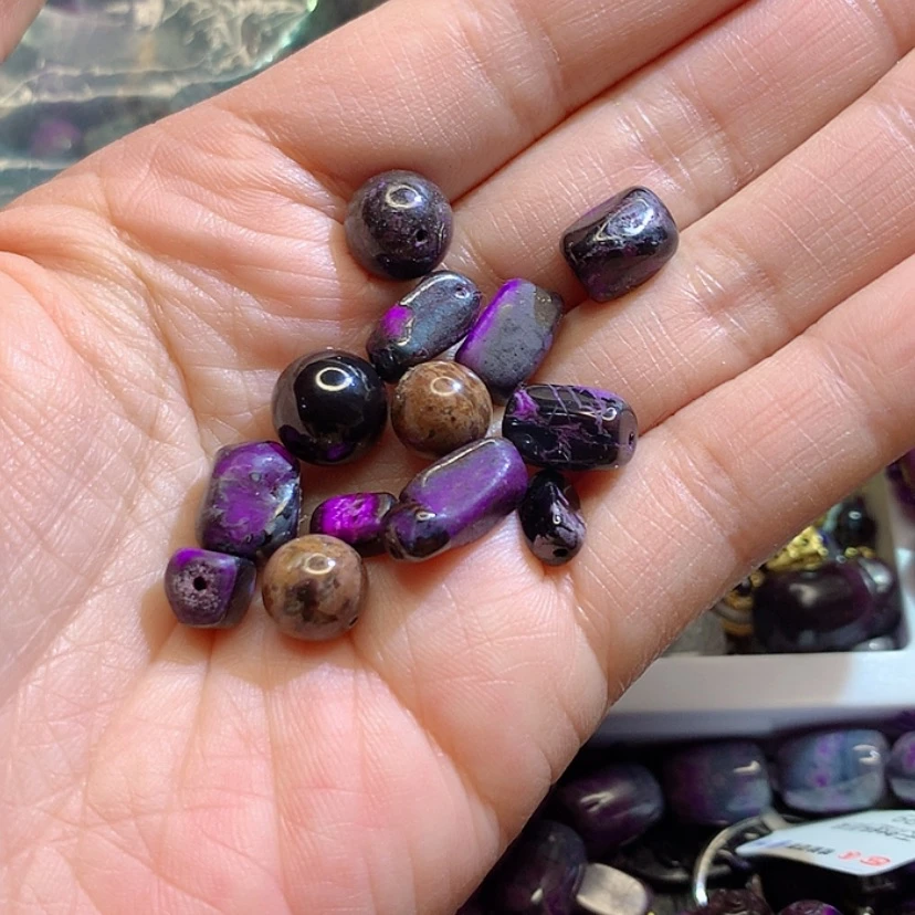 【闪购商品】苏纪石（舒俱来）吊坠未镶嵌冰***茶