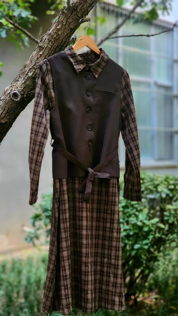 小香风套装连衣裙2025新款春秋爆款气质轻奢高级感两件套洋气