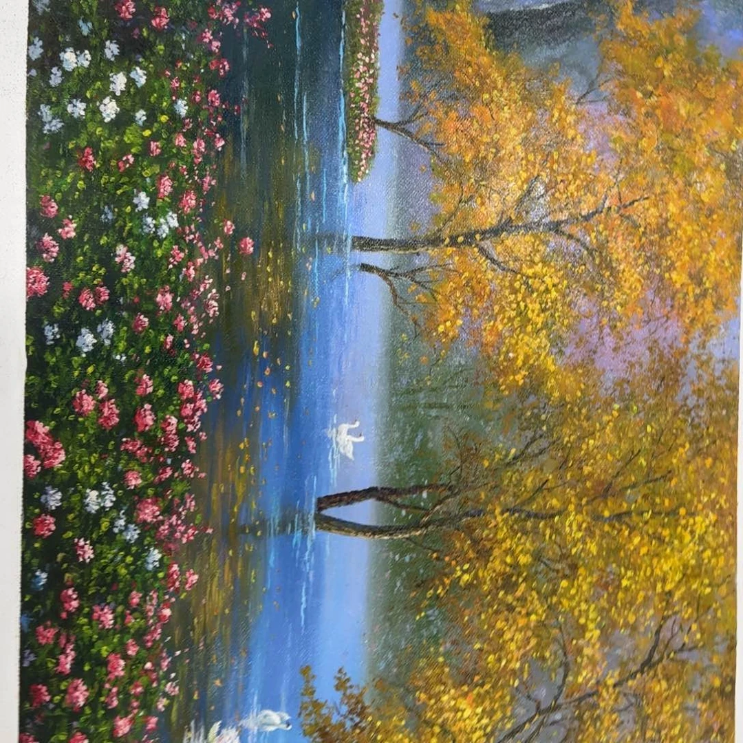 油画加油加油努力加油加油