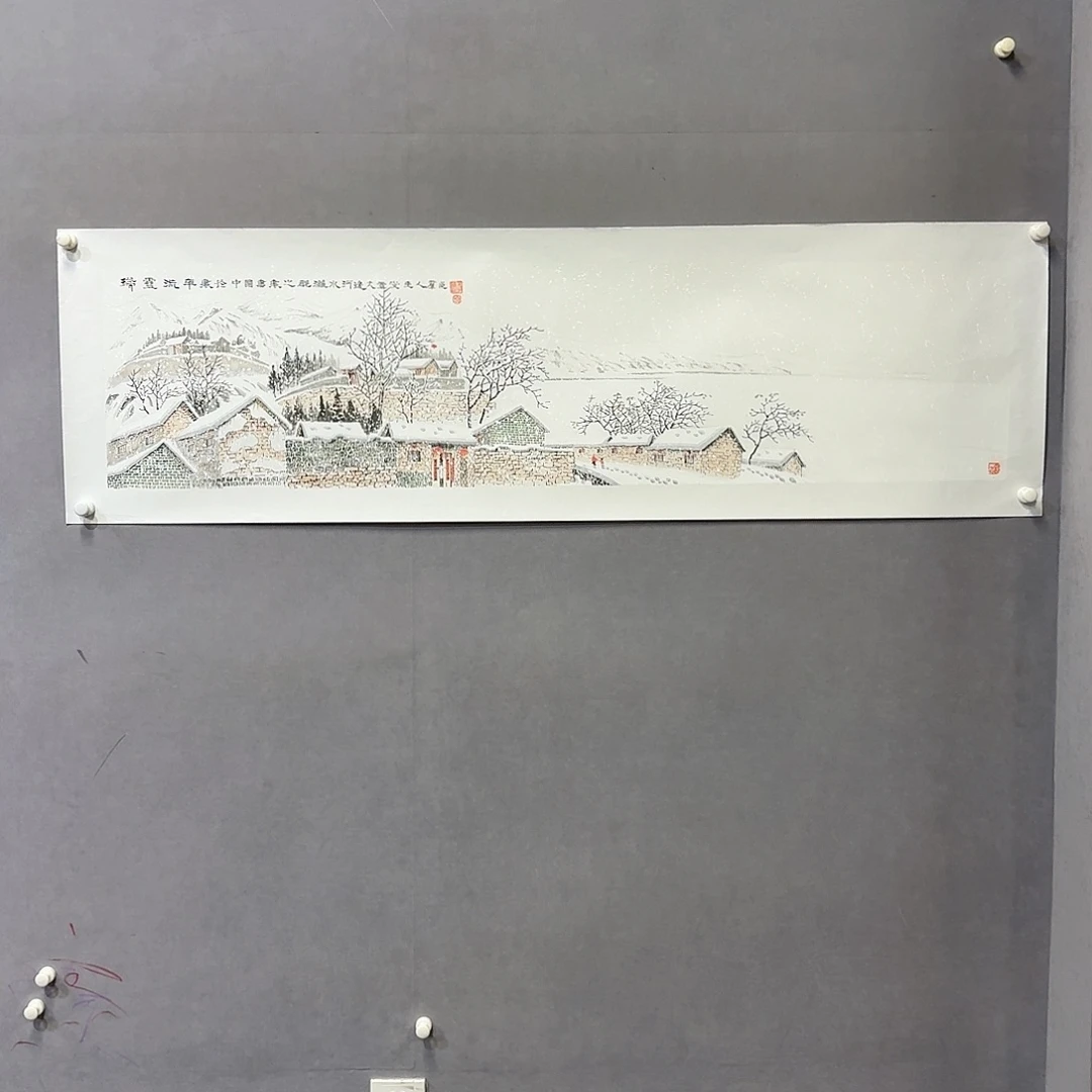 国画亲笔手绘放心去藏