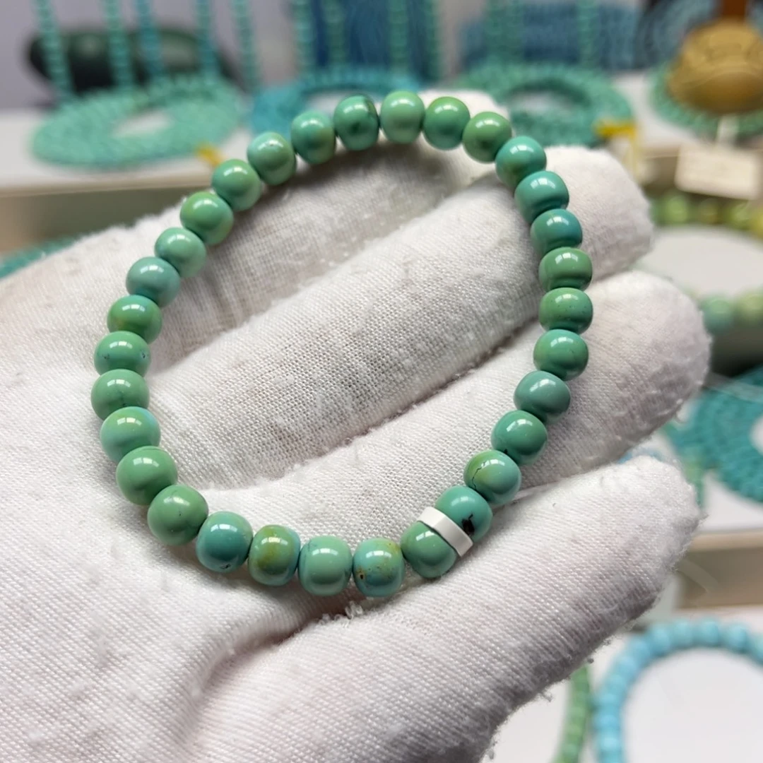 绿松石未镶嵌手链