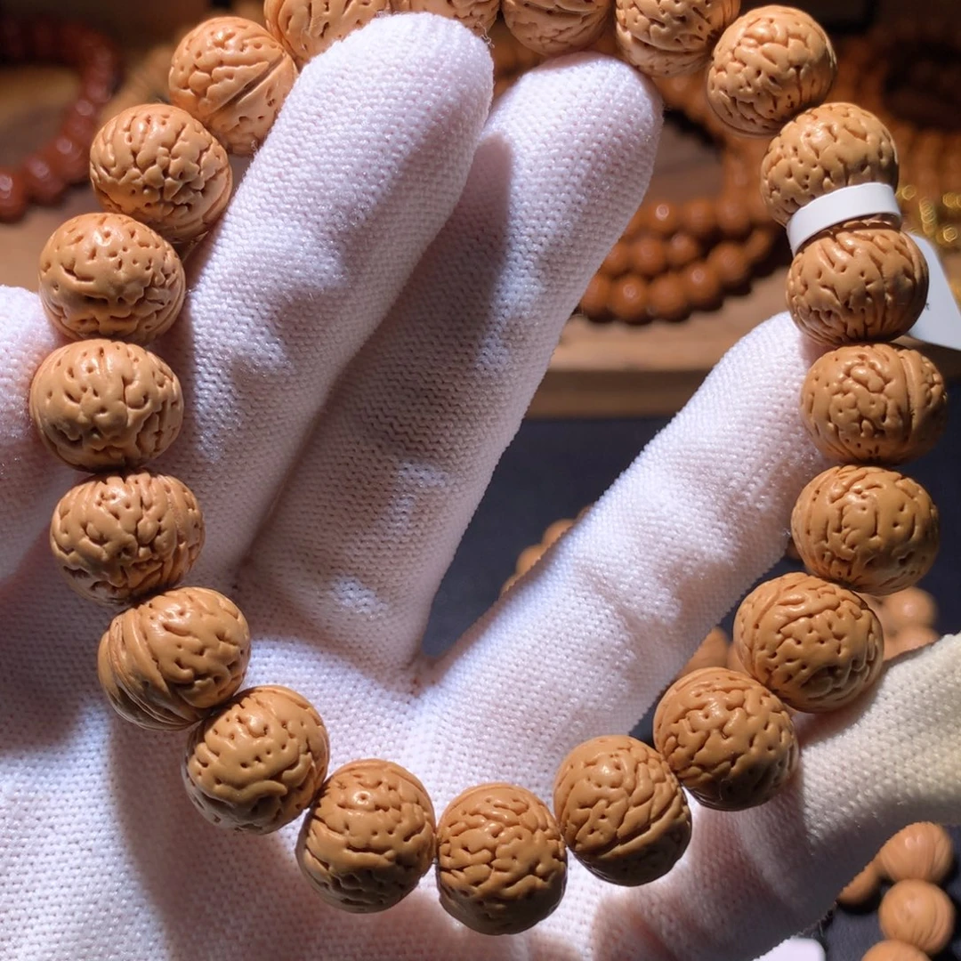 太***巿桃核手串北京小蚂蚁14尺寸