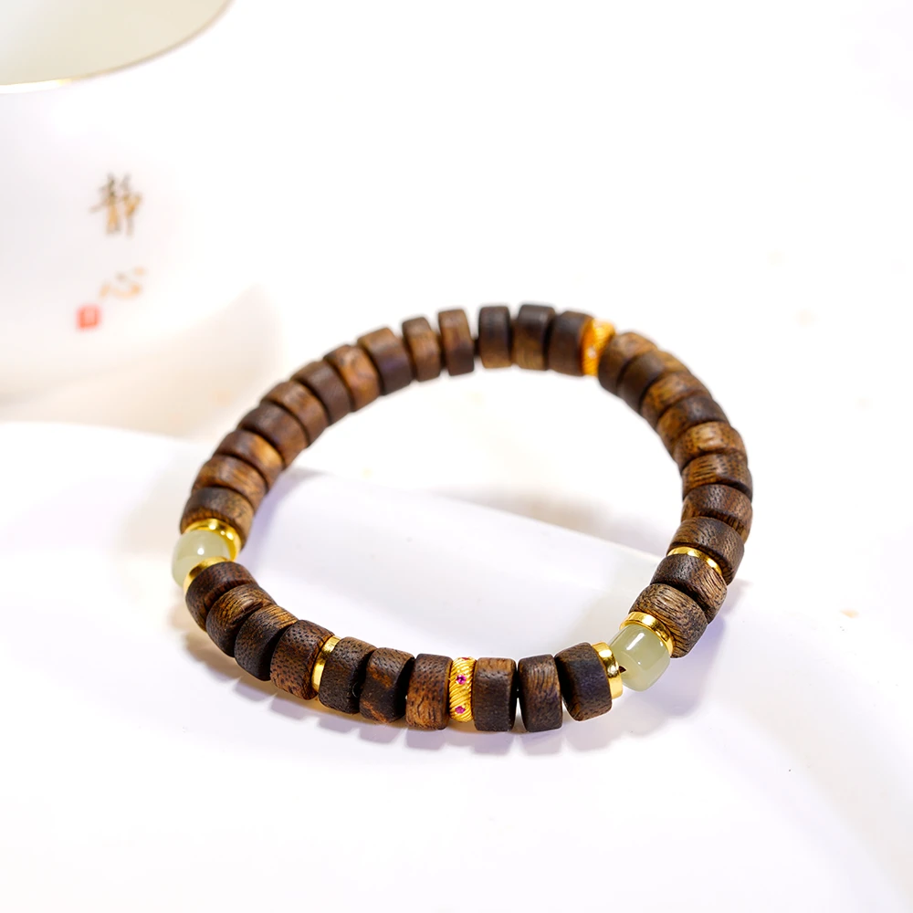 宝梵陀棋楠（俗称沉 香）手串5521