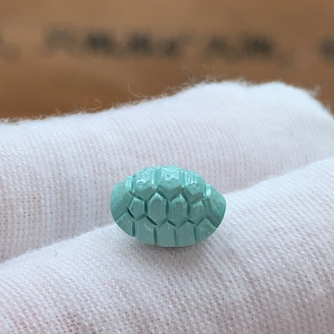 绿松石未镶嵌原矿绿松石富甲配饰