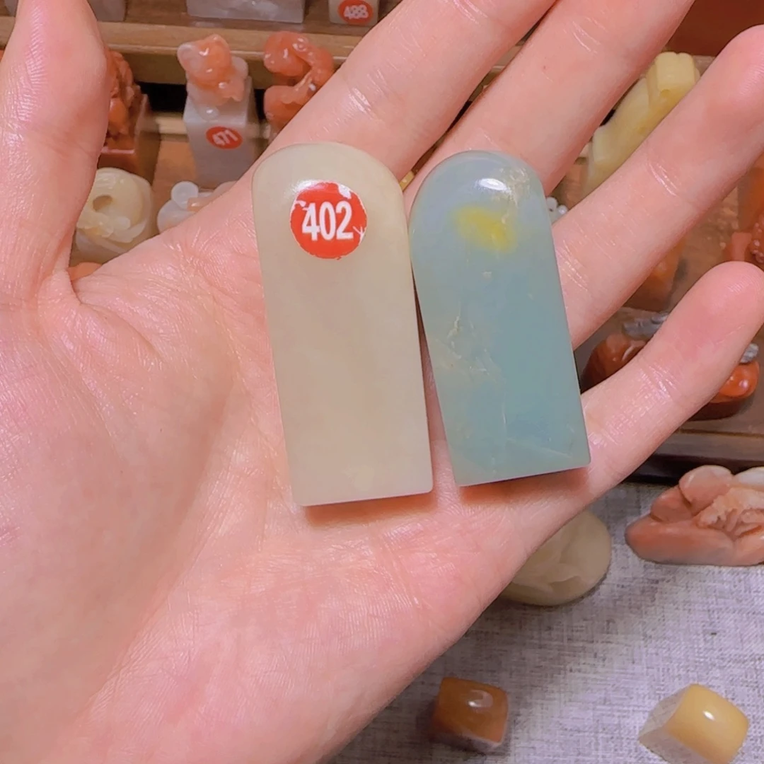 小***敌昌化石印石篆刻作品