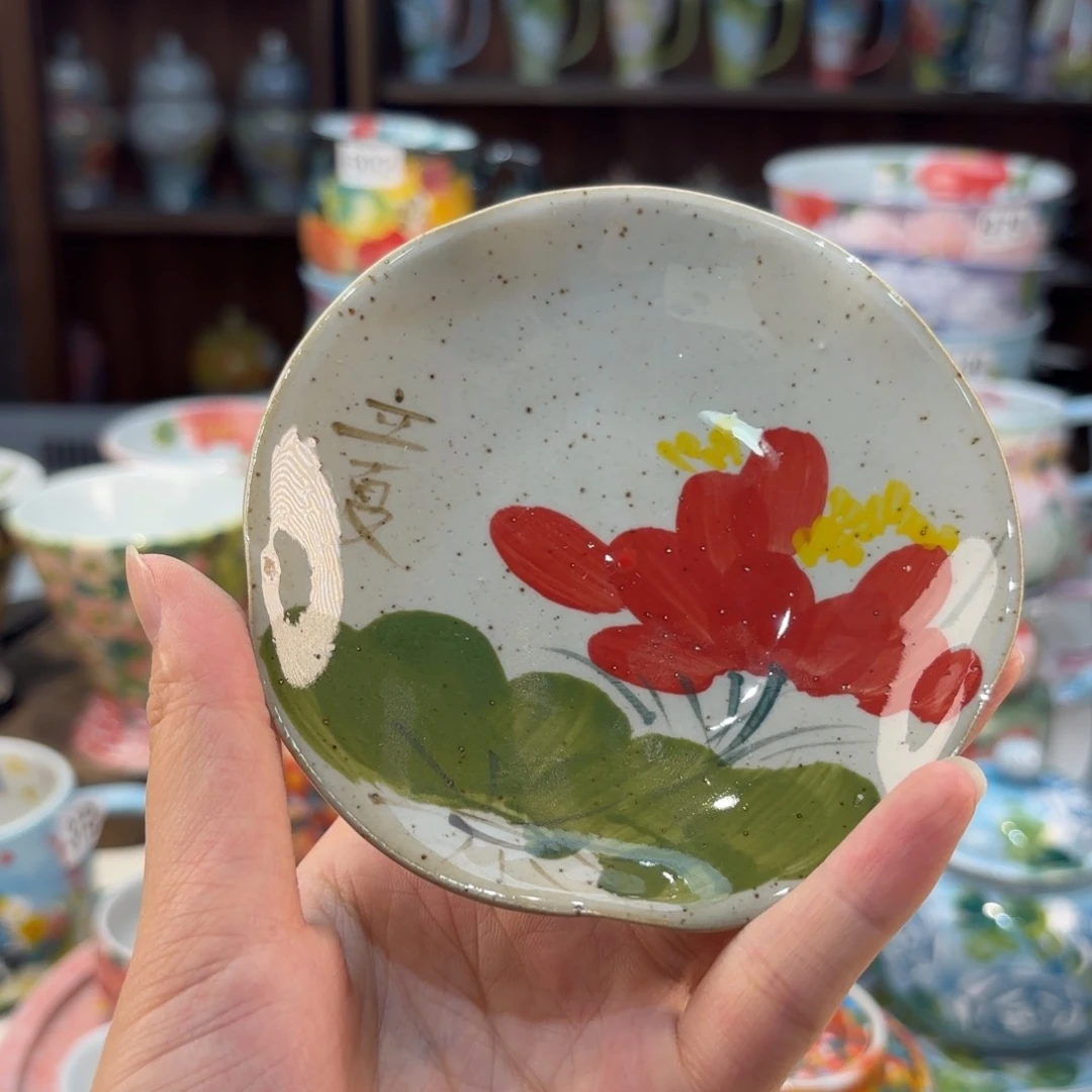 景德镇手绘高温釉下彩陶瓷茶具