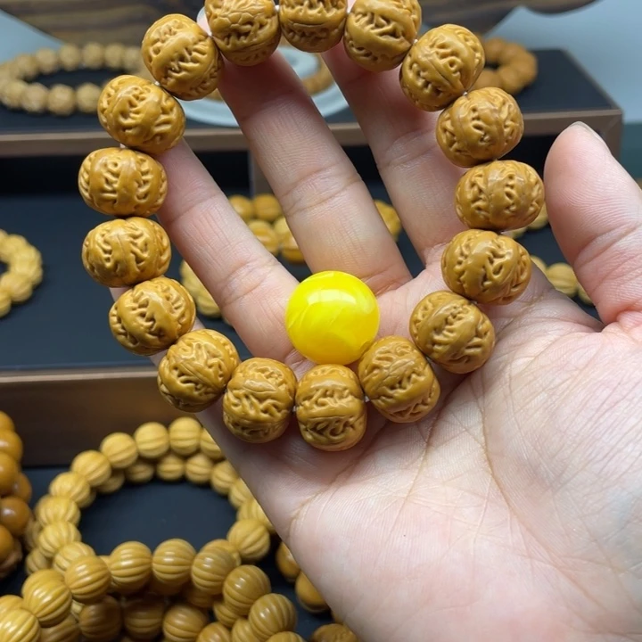 猴头核桃吊坠猴头